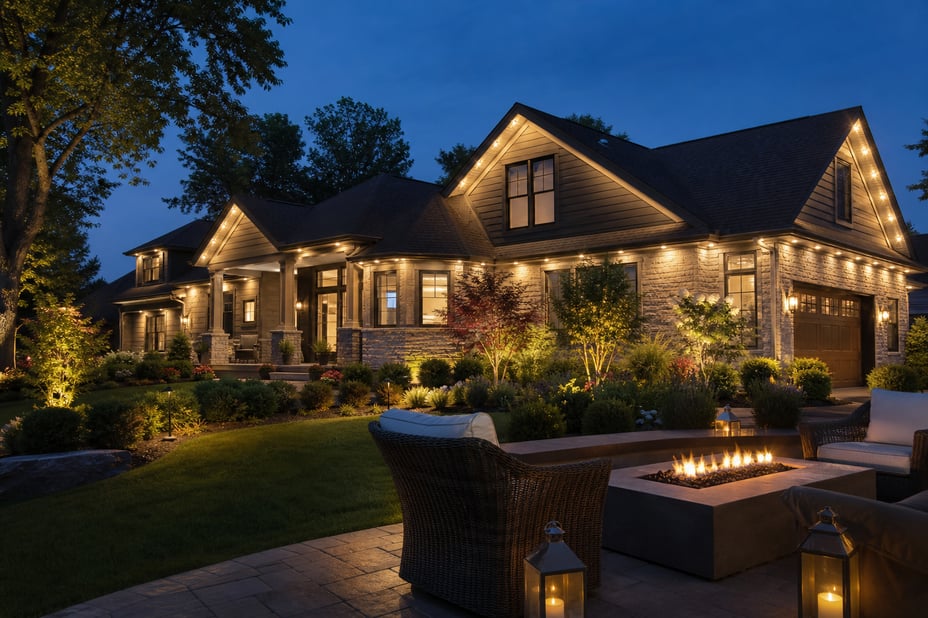 How Are Permanent Outdoor Lights Installed?