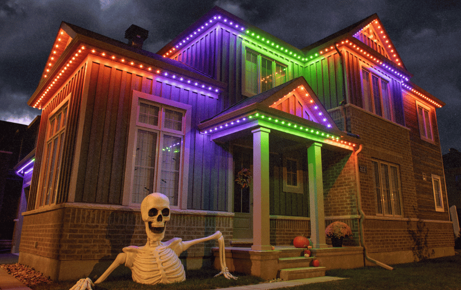 How to Get Your Permanent Outdoor Lights Ready for Halloween