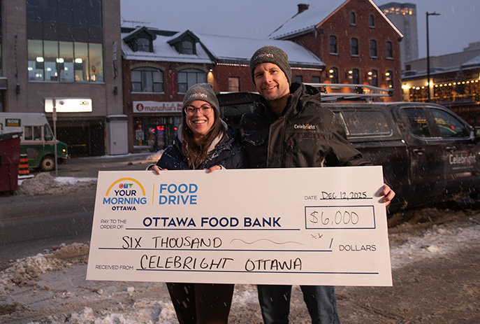 CTV Your Morning Ottawa Food Drive: Celebright Ottawa