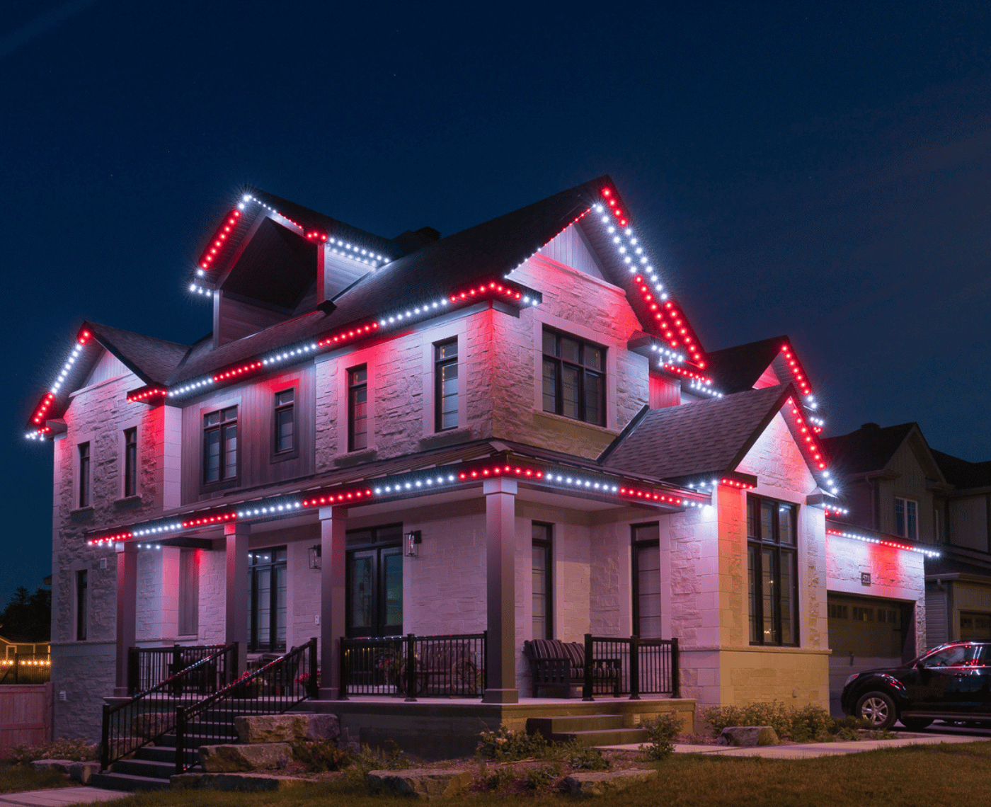 Celebright permanent lighting installation